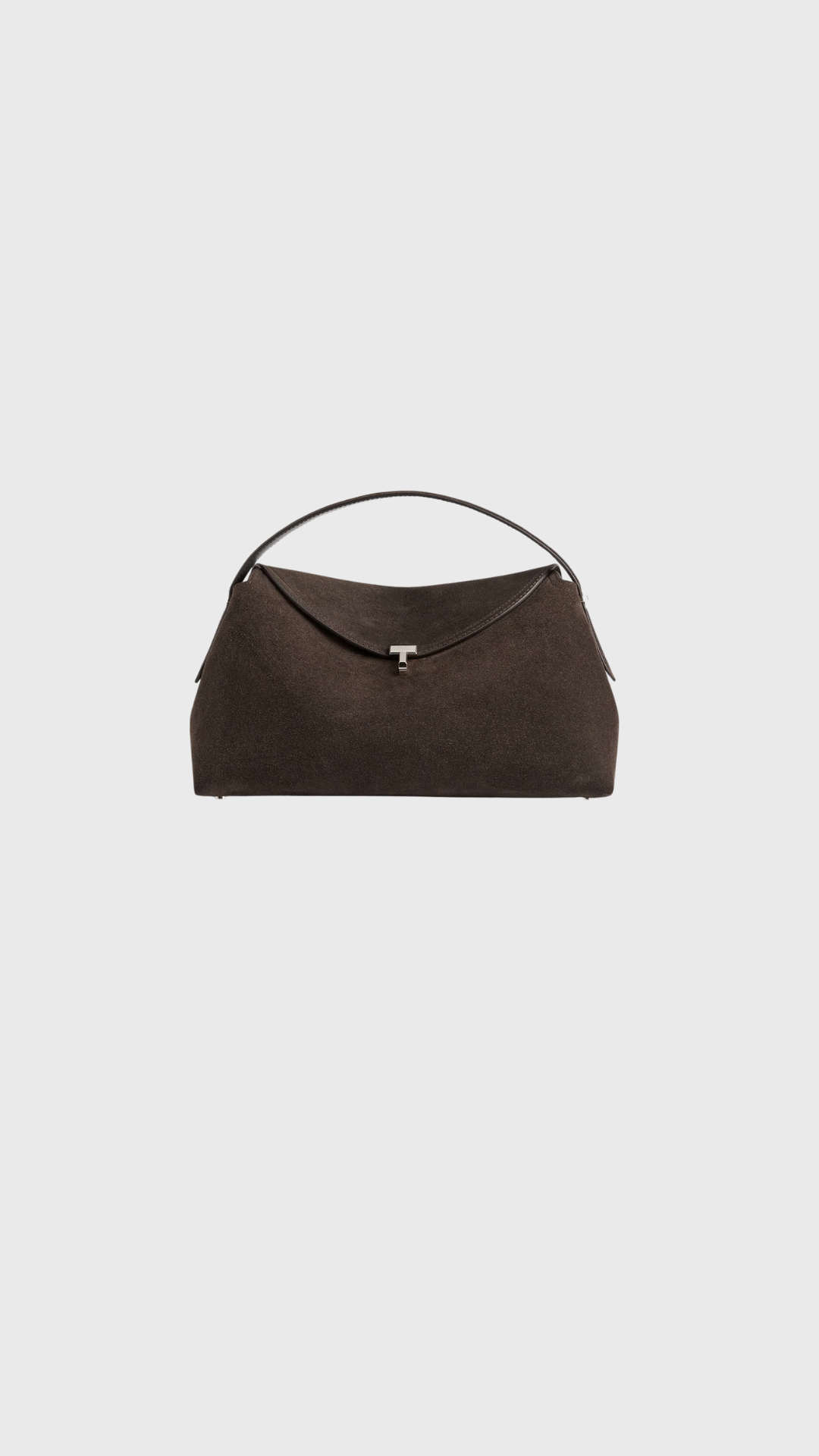 Toteme- T Lock Bag Suede 