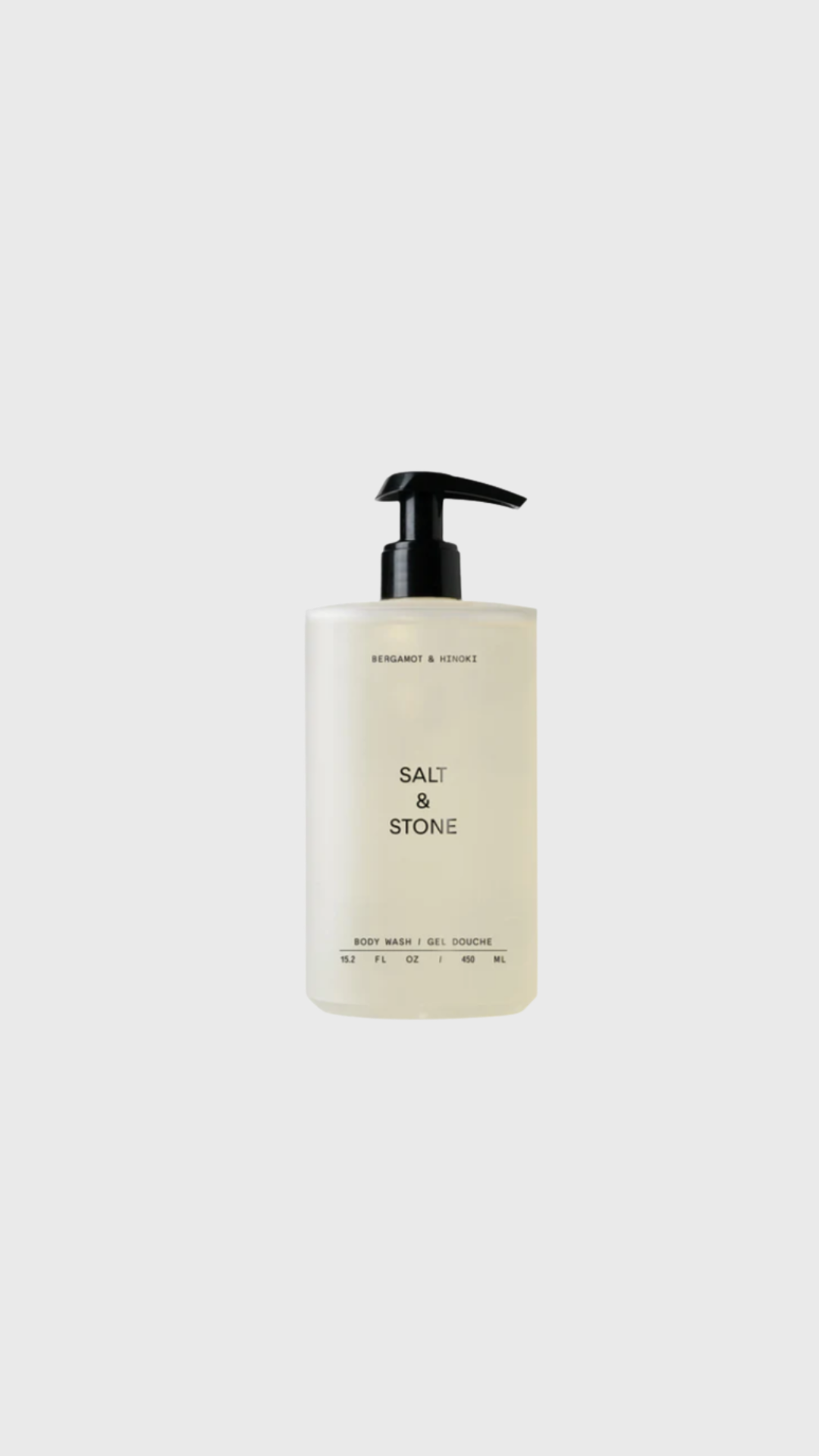 Salt & Stone- Bergamont & Hinoki Body Wash