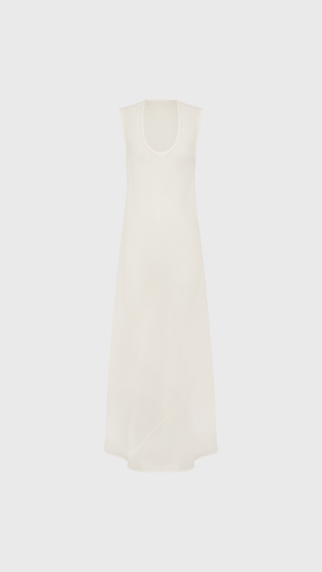 Semi Sheer Silk Dress