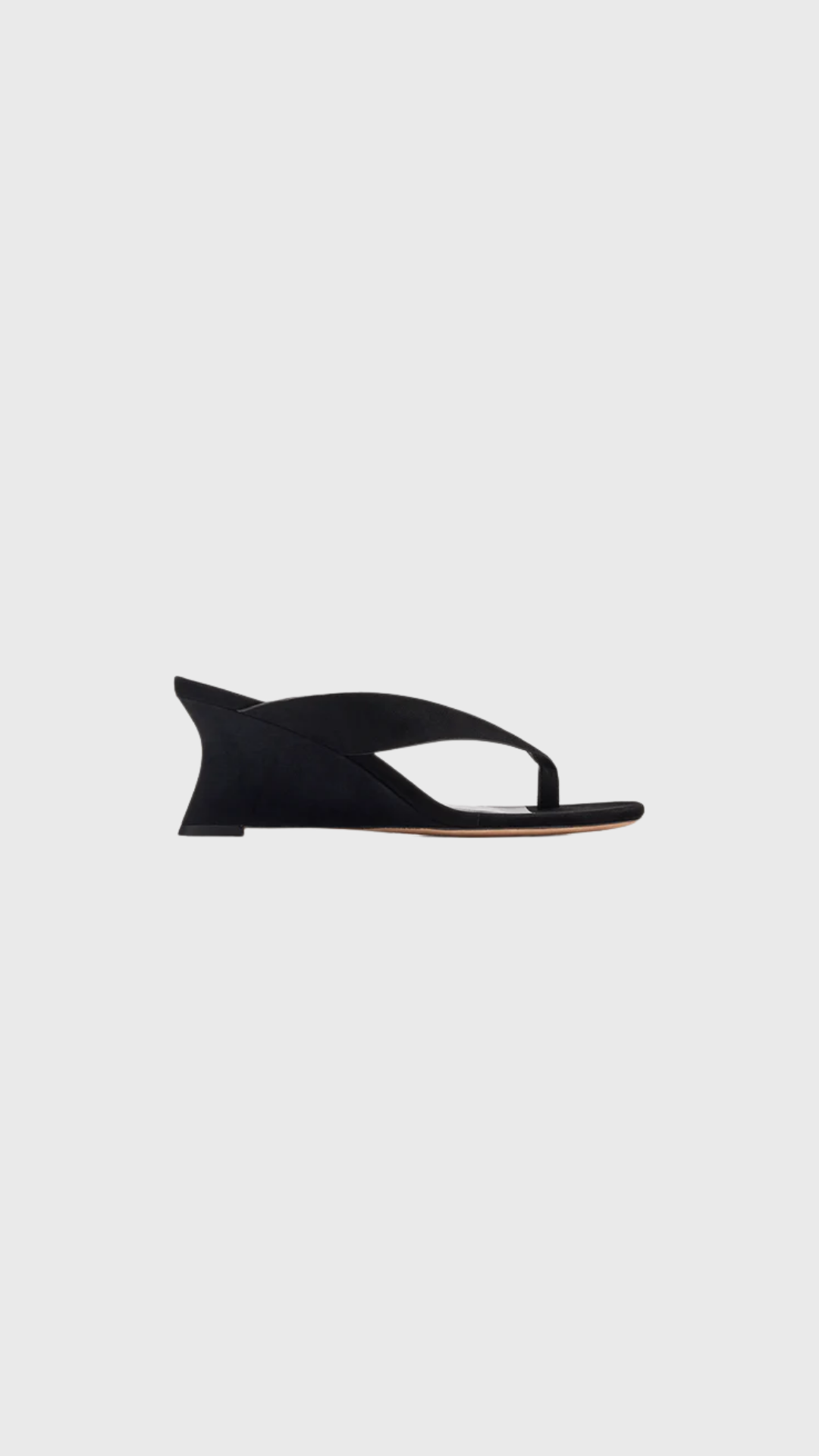 Nelson Made- Neive Wedge Black 