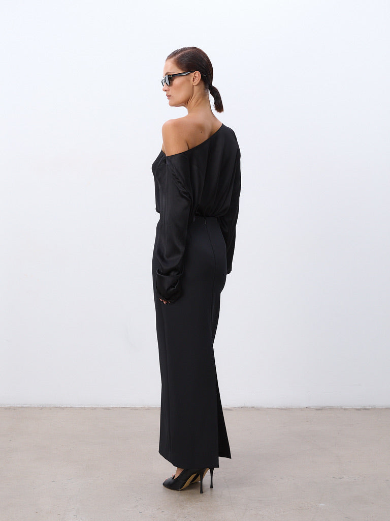 Long Sleeve Silk Slip Top – Capsule WD