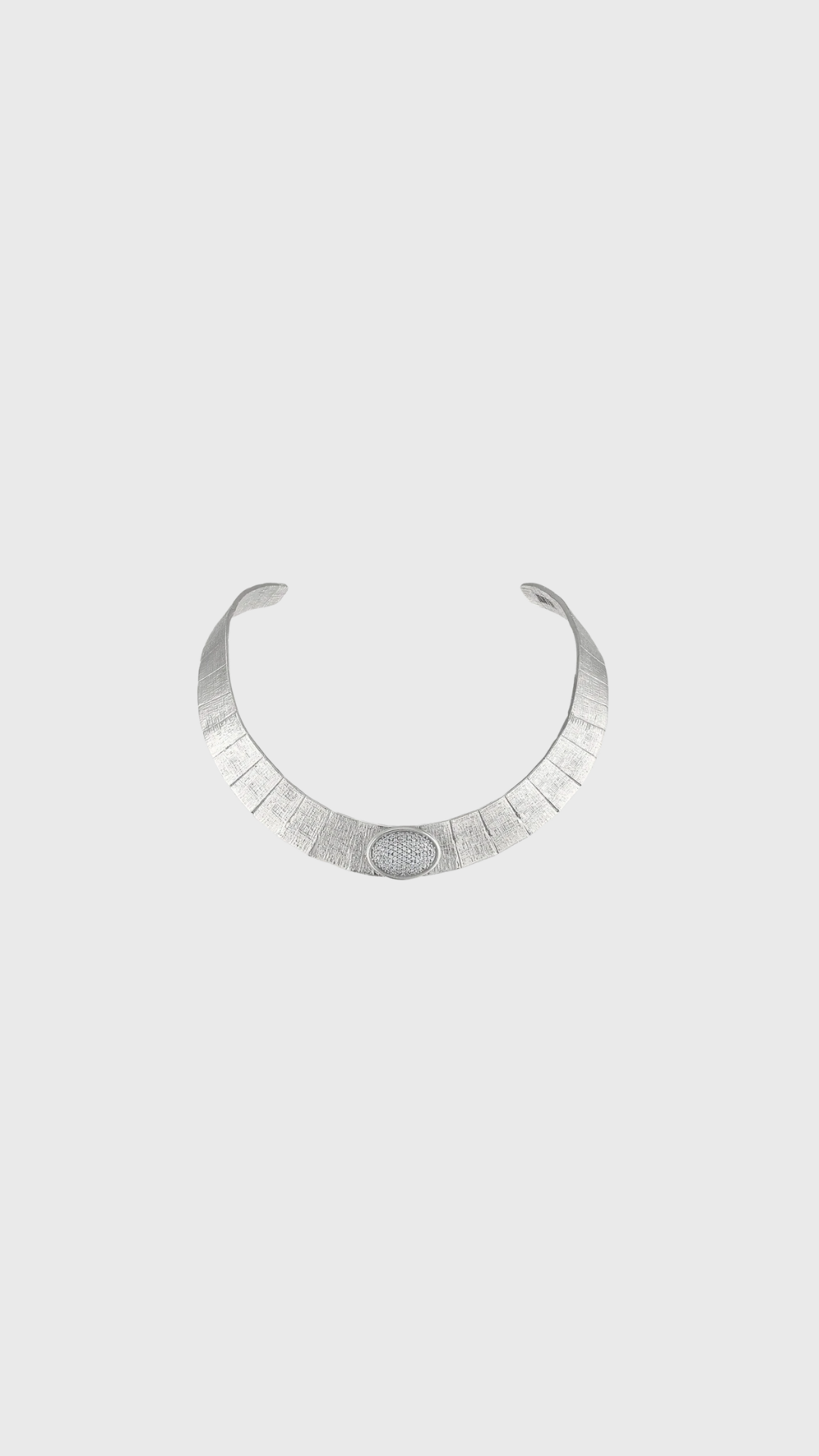 Jujuvera- Athena Choker Silver 