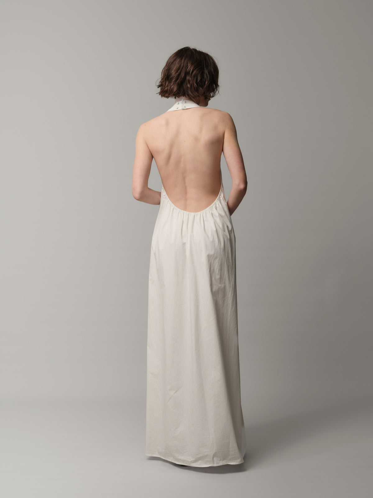 Poplin Backless Dress – Capsule WD