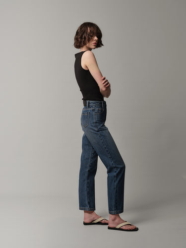Cropped Denim Jean