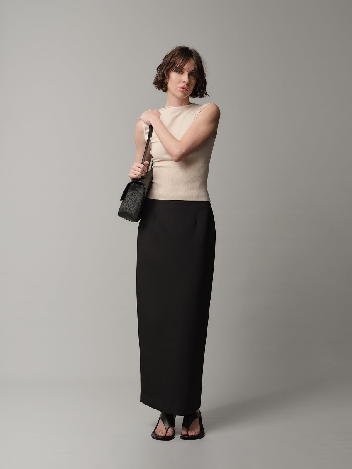 Boat Neck Knit Basic