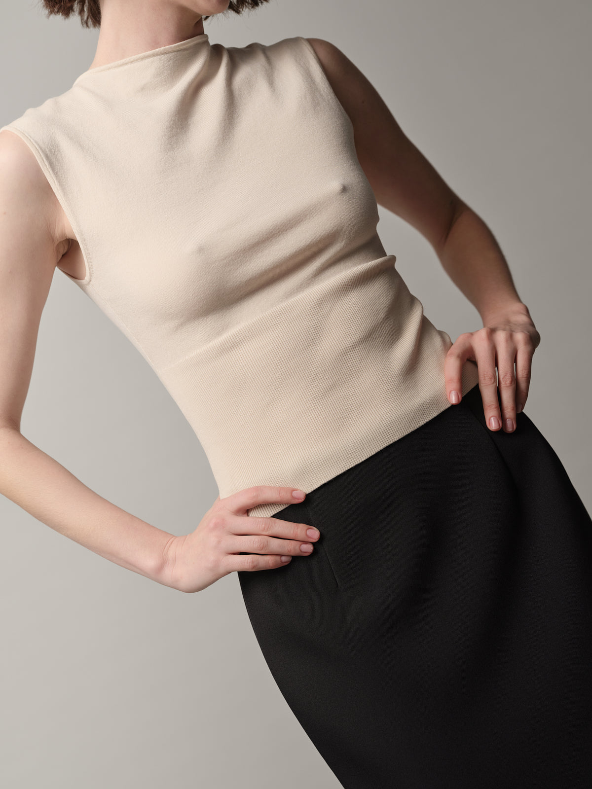 Column Maxi Skirt