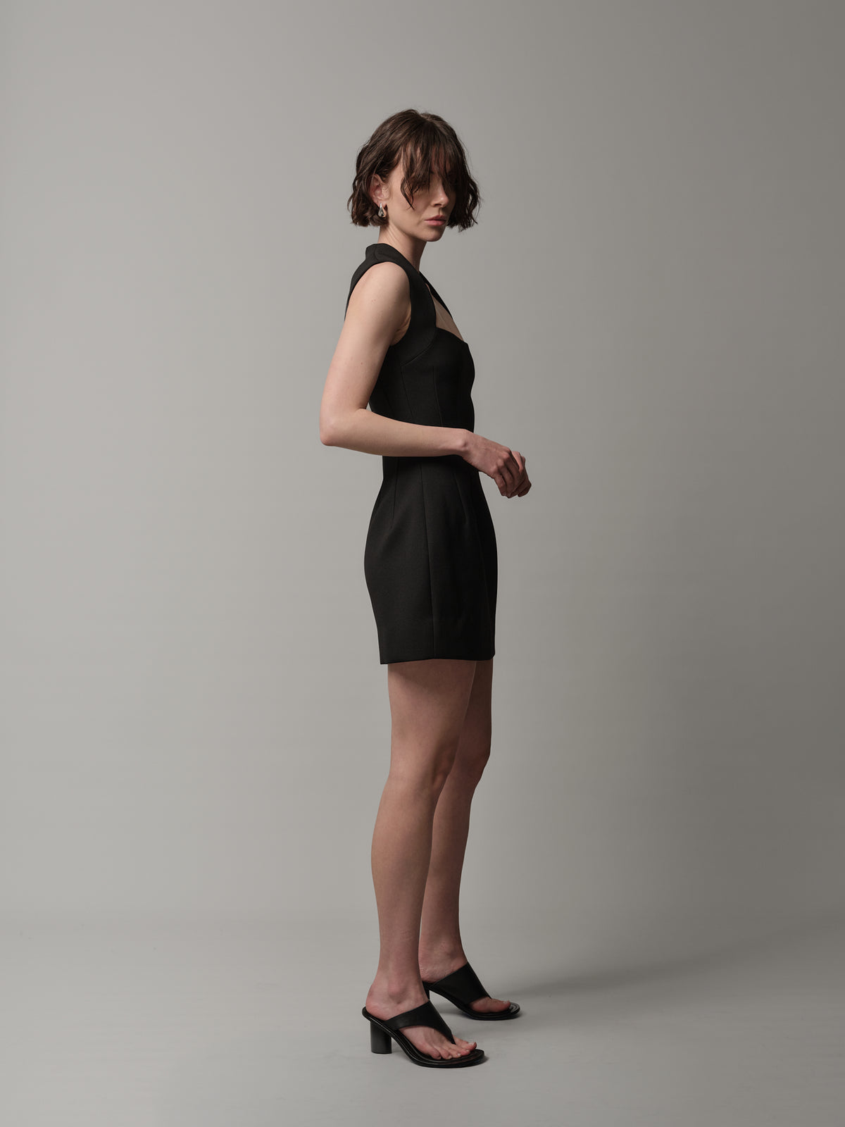Square Neck Mini Dress
