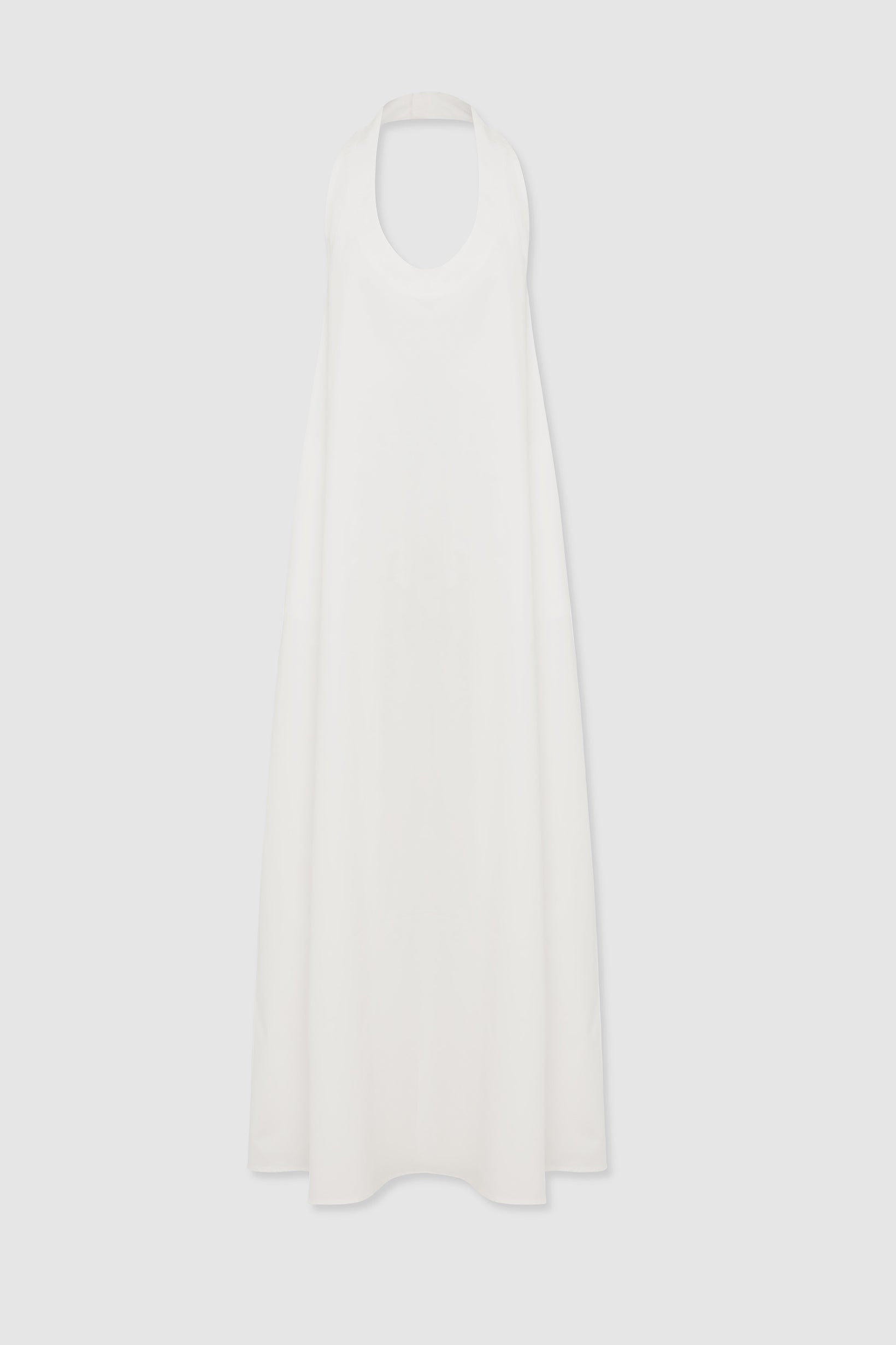 Poplin Backless Dress 