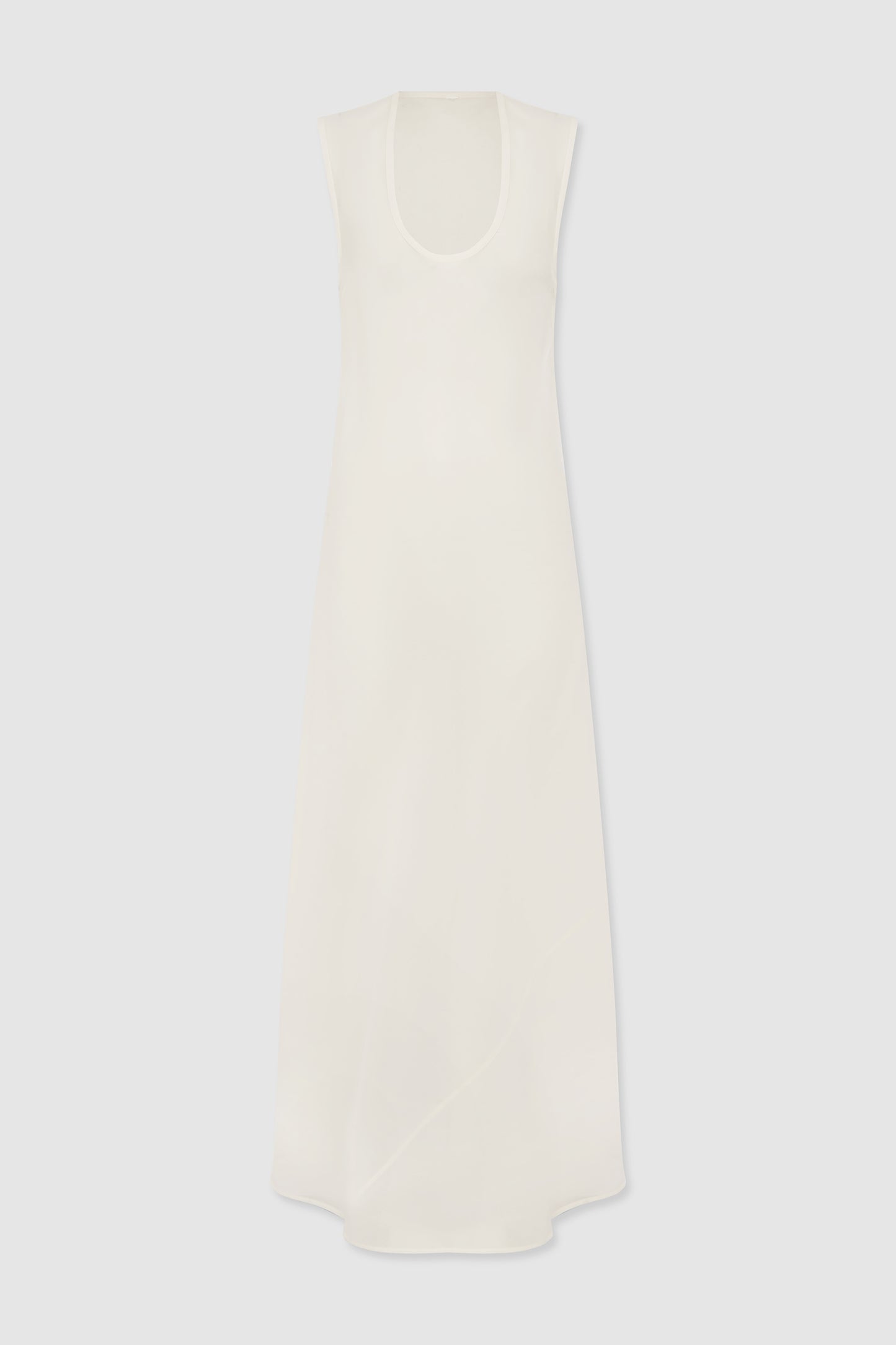 Semi Sheer Silk Dress