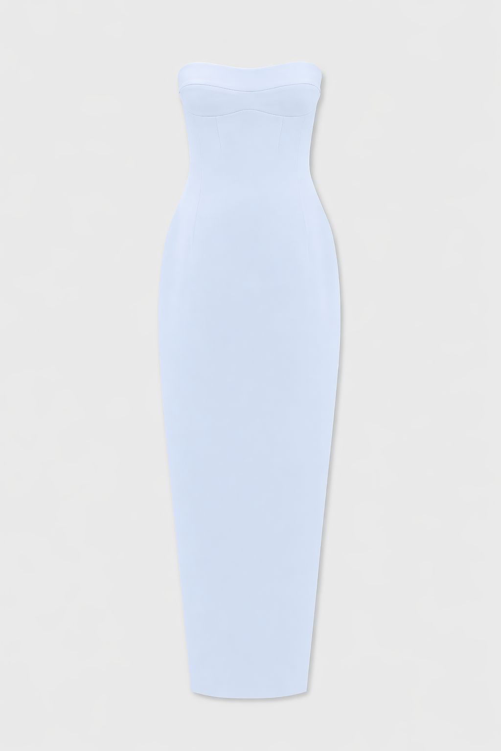 Strapless Column Dress