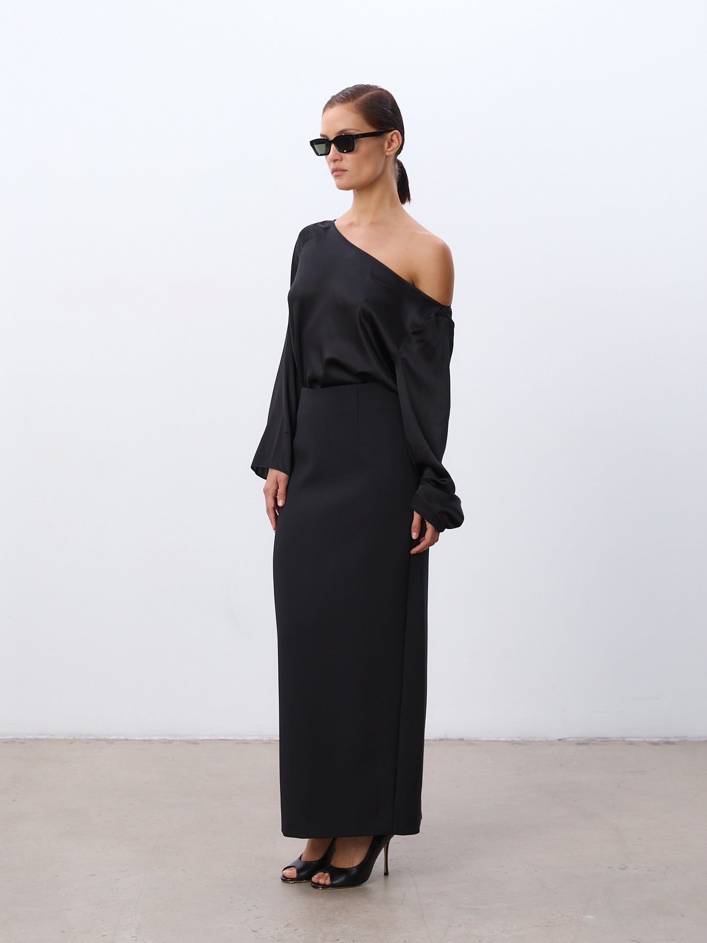 Column Maxi Skirt