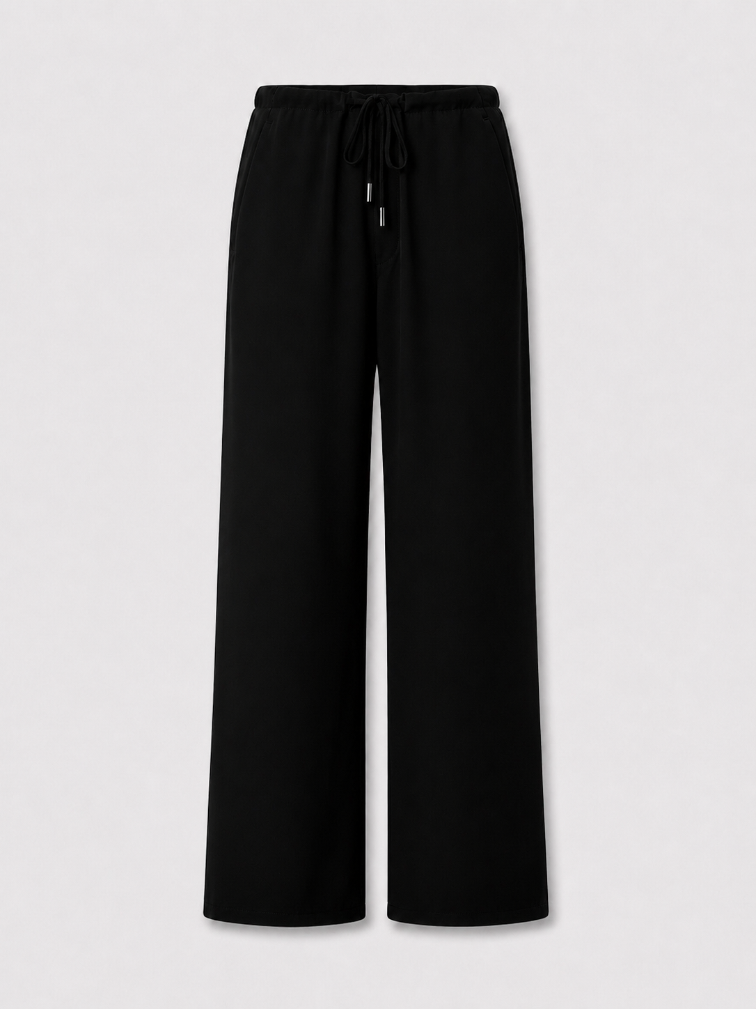 Crepe Drawstring Trouser
