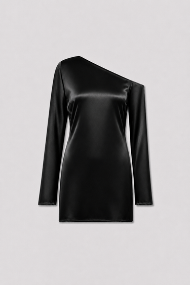 Long Sleeve Silk Slip Top